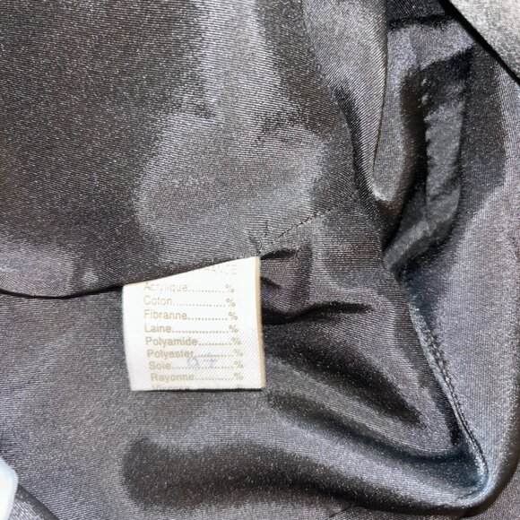 Style Paris Black Silk Sleeveless Blouse - Picture 4 of 4